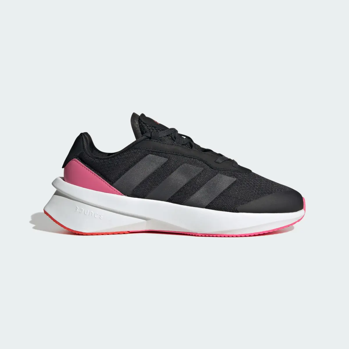 Adidas Women’s Heawyn Running & Lifestyle Shoes – Core Black/Pink Fusion-Adidas ID2370