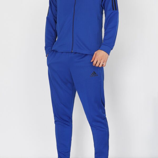 Adidas Men's Blue Tracksuit with 3-Stripes