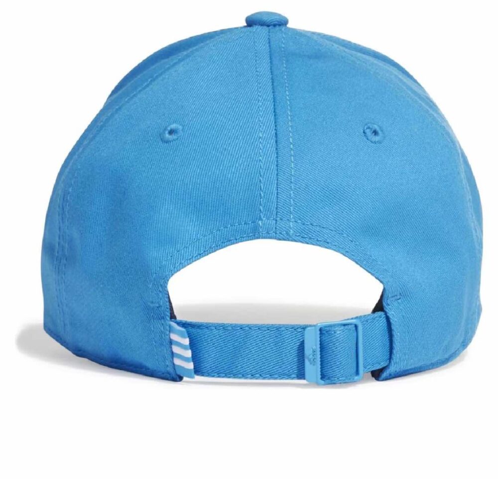 Blue Adidas Cap with 3-Stripes