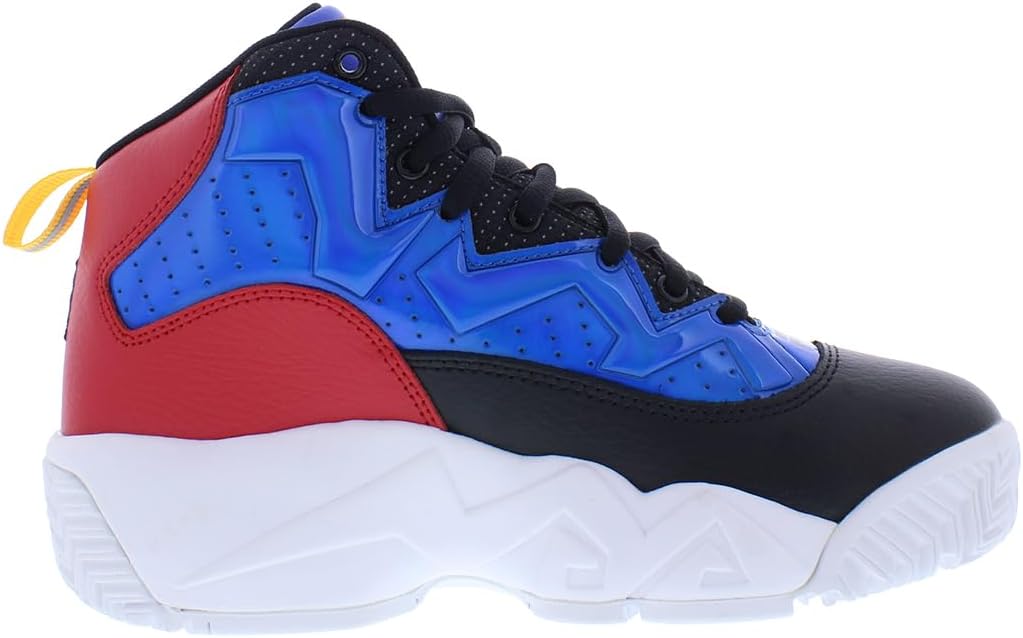 Fila Yellow and Black High-Top Sneakers - 3BM01728-025 - Image 2