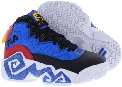 Fila Yellow and Black High-Top Sneakers - 3BM01728-025