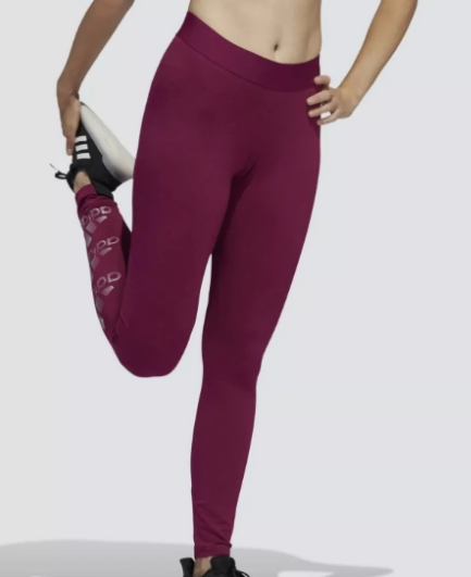 Comfortable and stylish burgundy leggings
