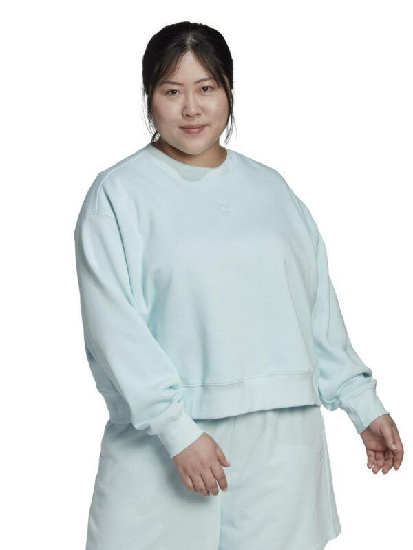 Light blue Under Armour Women's Training Favorite Fleece Crew.