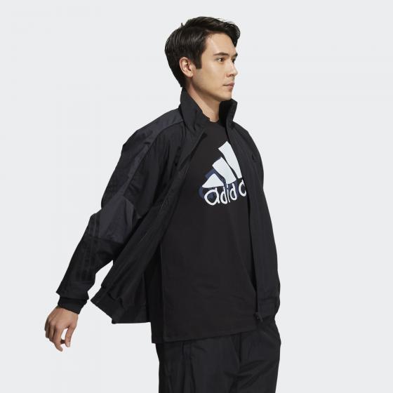 Classic Track Jacket with Full-Zip Closure