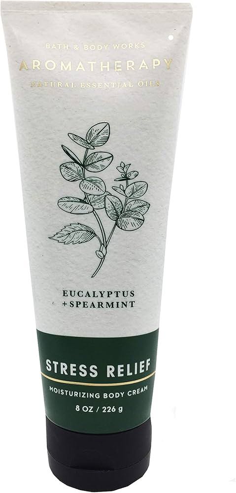 Bath & Body Works Aromatherapy Stress Relief Eucalyptus + Spearmint Body Cream