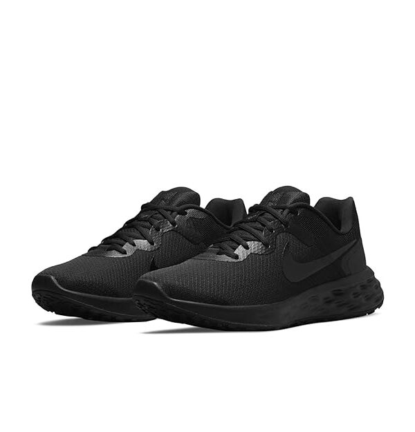 Nike Revolution 6 Next Nature Running Shoes, Black, Men's.