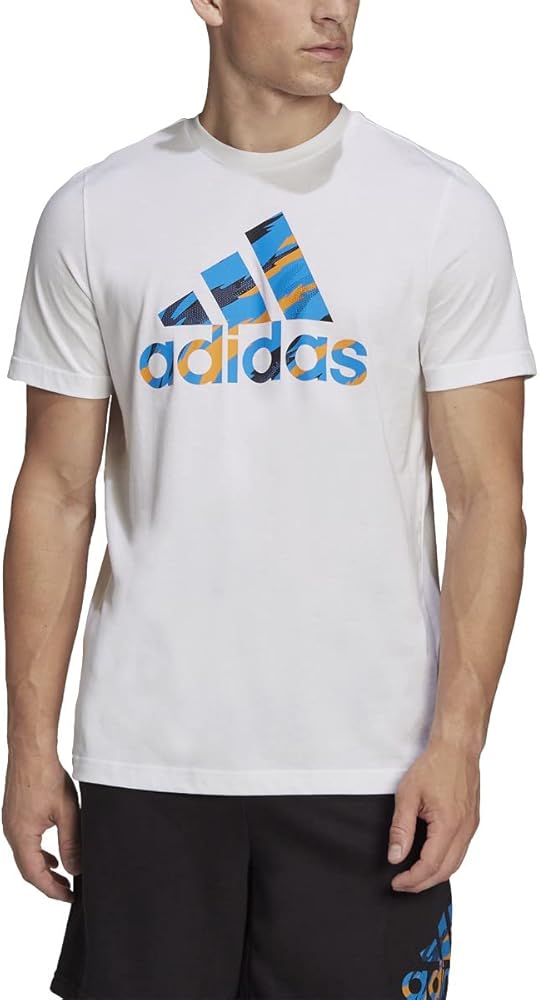 Adidas Essentials Camo Print T-Shirt -Adidas HS6941 - Image 3