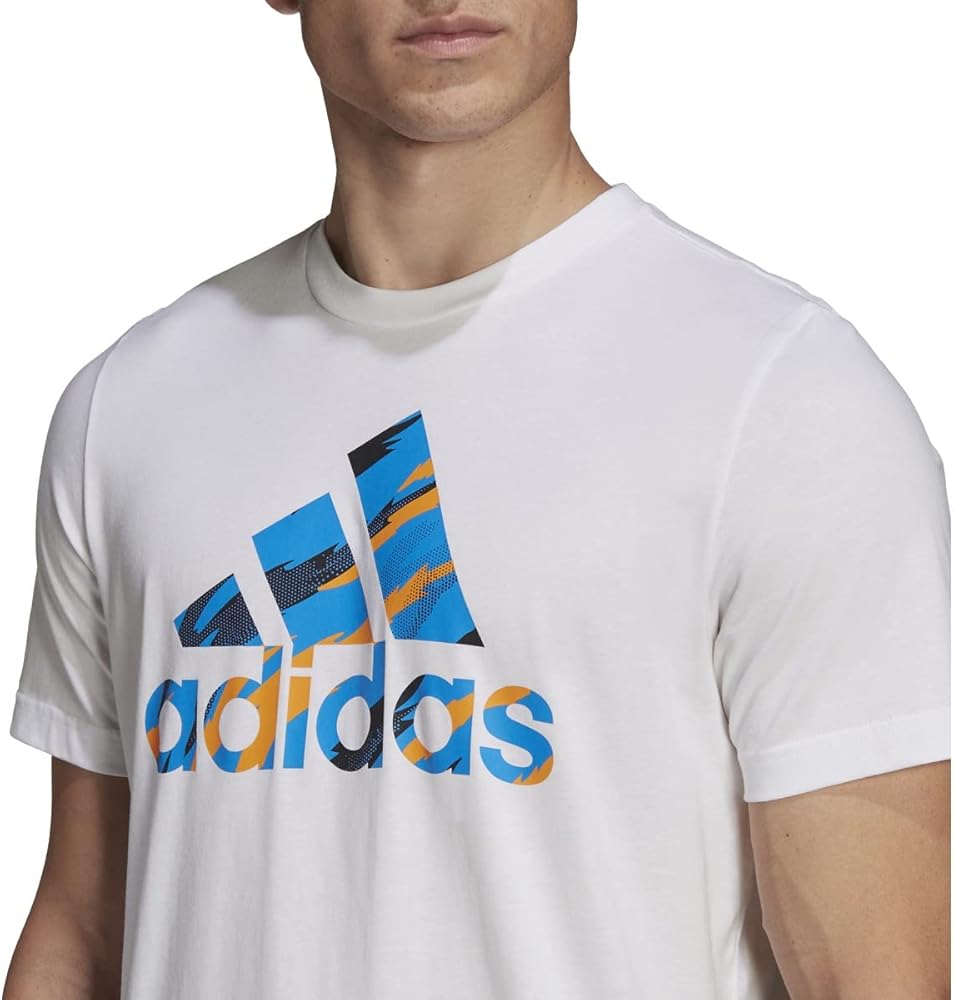 Adidas Essentials Camo Print T-Shirt -Adidas HS6941 - Image 4