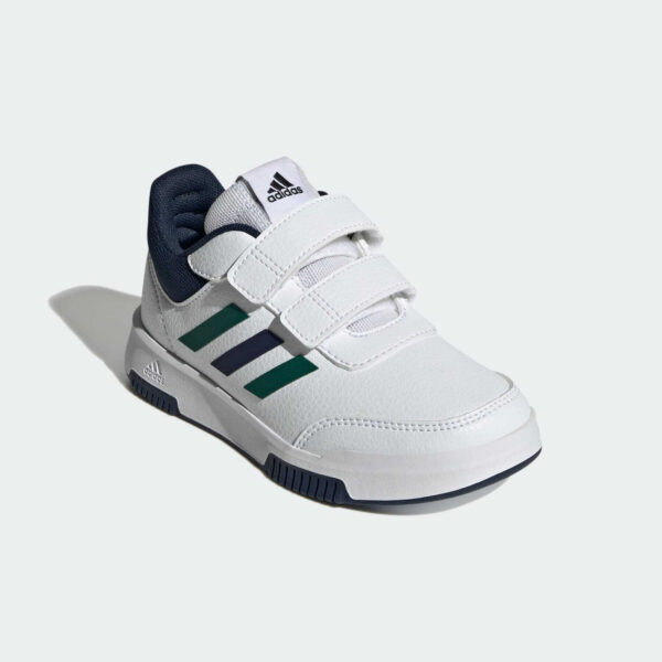 Adidas Tensaur Sport 2.0 Shoes, White/Navy/Green, Kids'