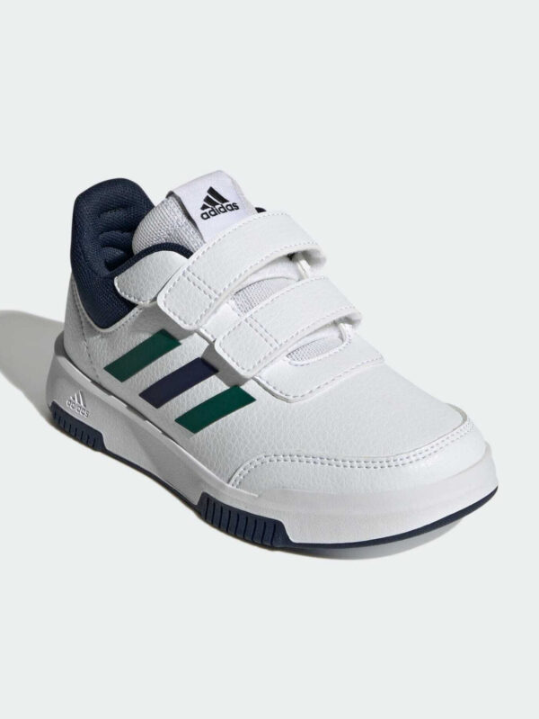 Adidas Tensaur Sport 2.0 Shoes, White/Navy/Green, Kids'