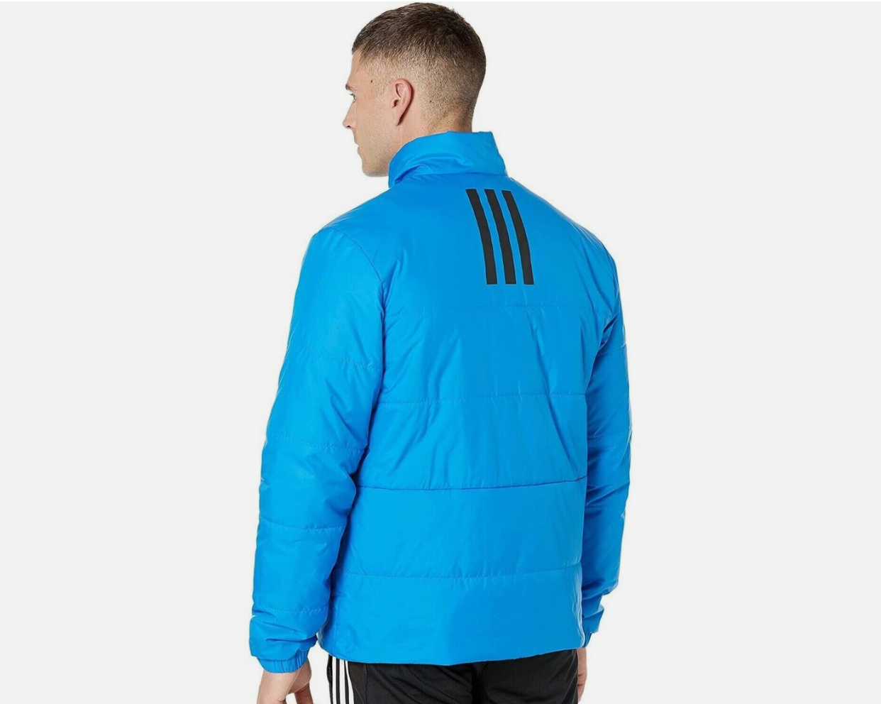 Adidas Men's BSC 3-Stripes Insulated Winter Jacket-Adidas H65768 - Image 2