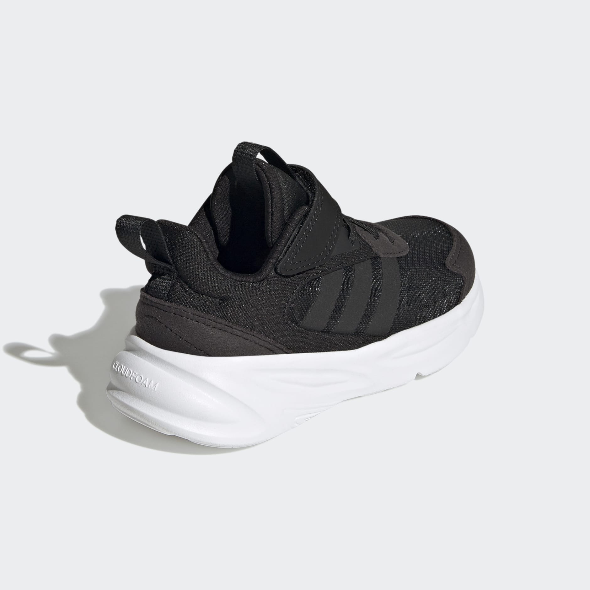 Adidas Ozelle Kids El Running Shoes - Black/White-Adidas GW1560 - Image 5