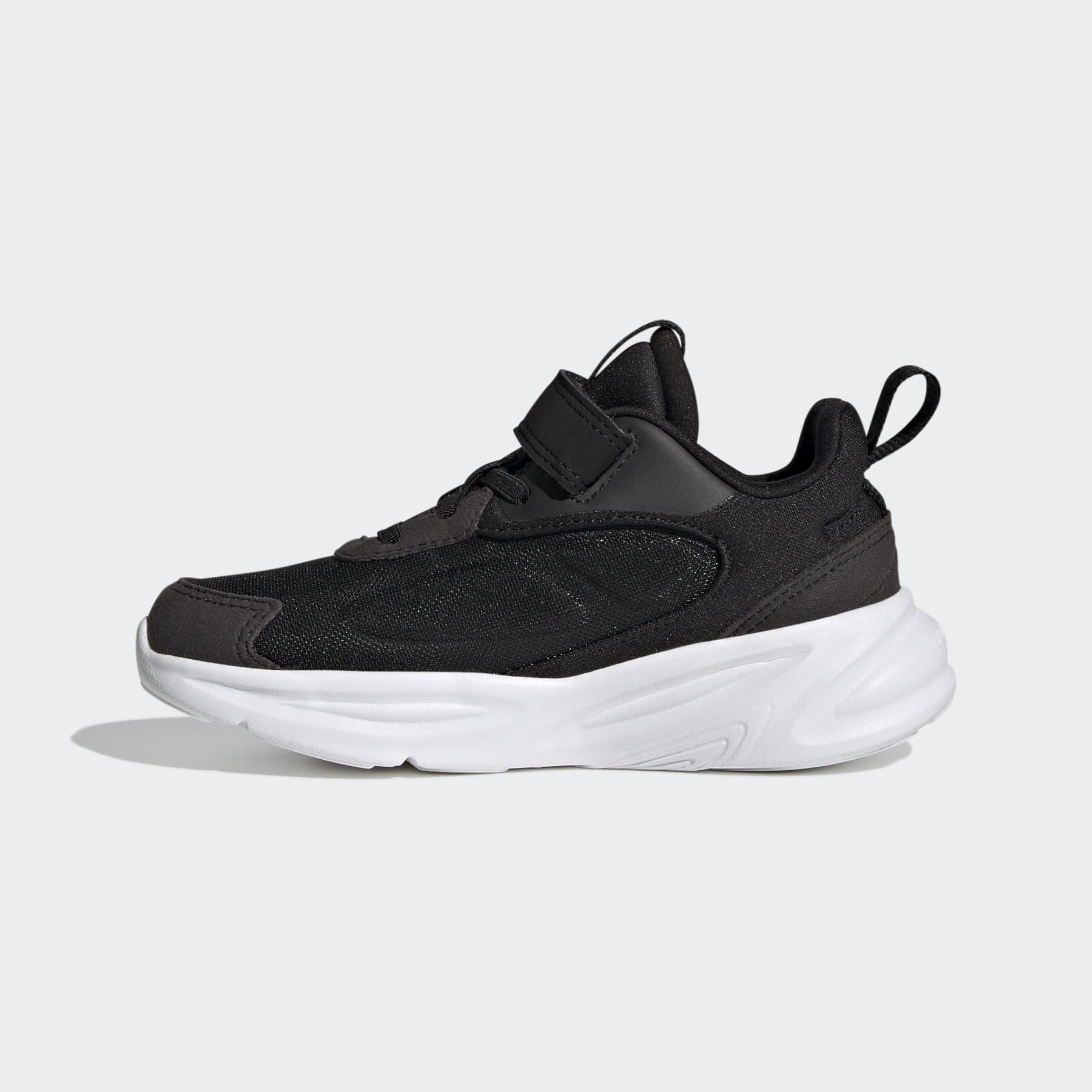 Adidas Ozelle Kids El Running Shoes - Black/White-Adidas GW1560 - Image 6
