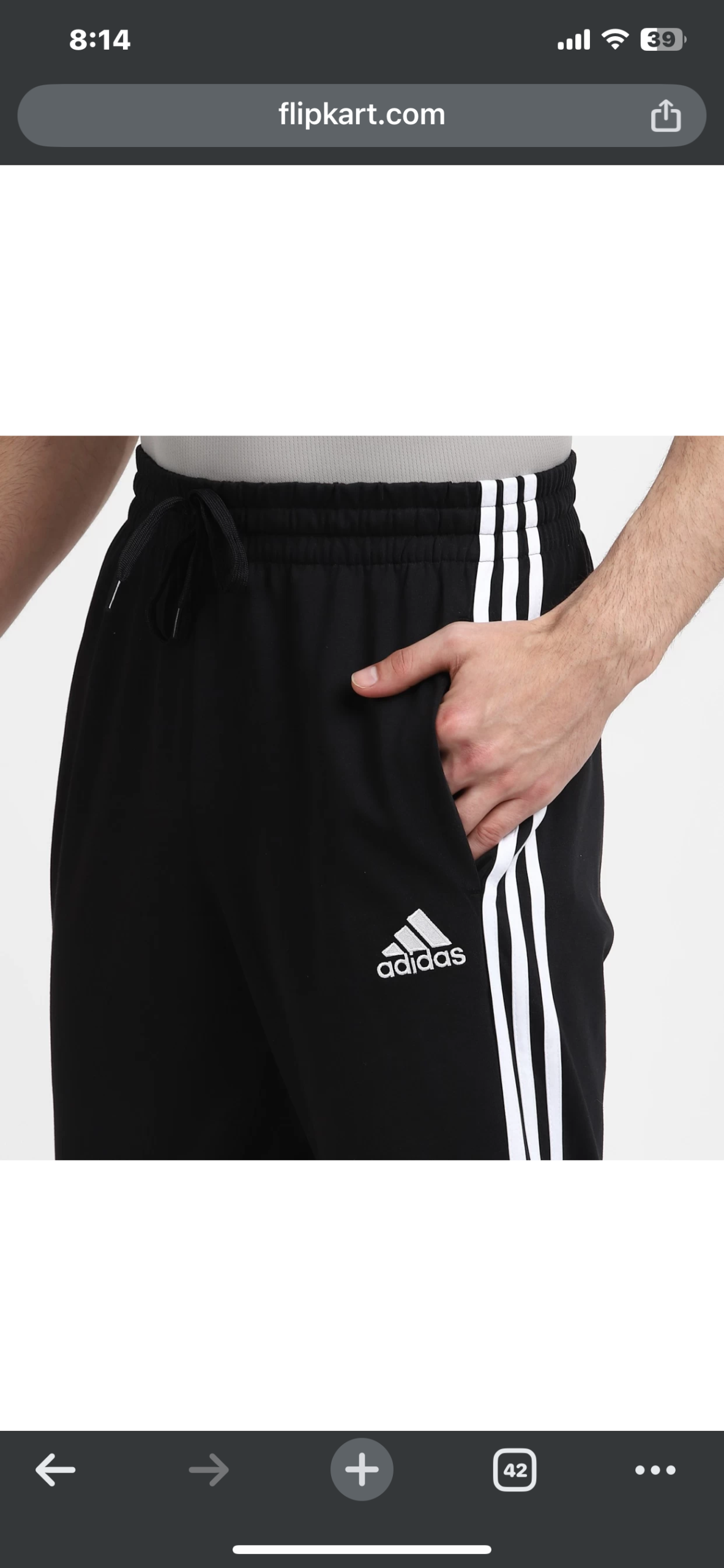 Adidas Essentials 3-Stripes Pants -Adidas HG3067 - Image 4