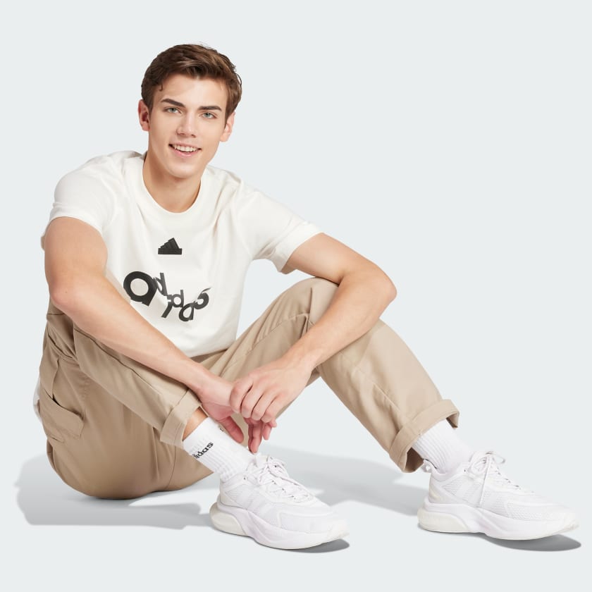 Adidas Men's World of Adidas Basketball Graphic T-Shirt-Adidas IS2010 - Image 3