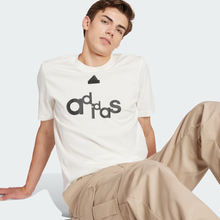 Adidas Men's World of Adidas Basketball Graphic T-Shirt-Adidas IS2010 - Image 5