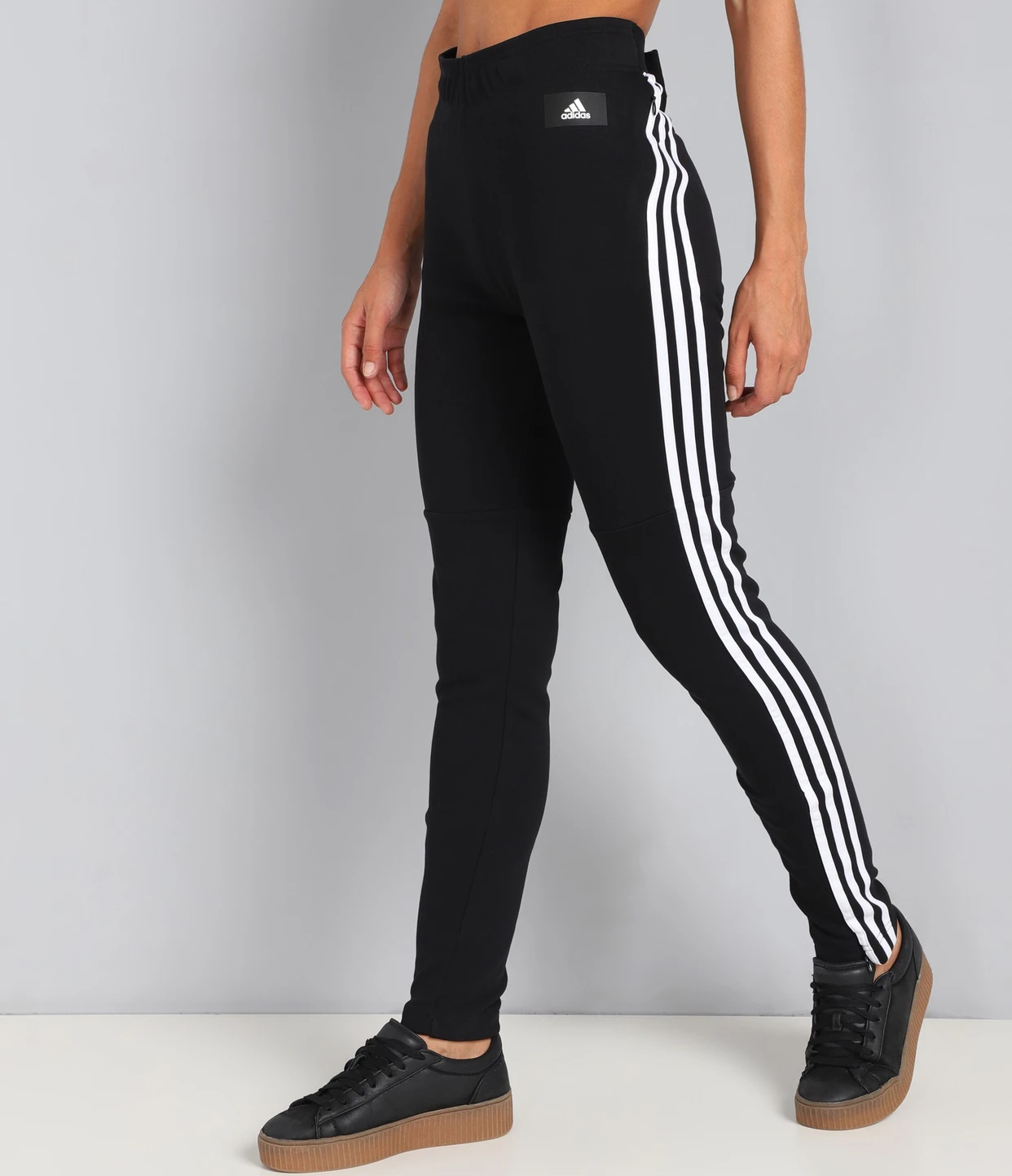 Adidas Women's 3-Stripes Tights-Adidas GV0191