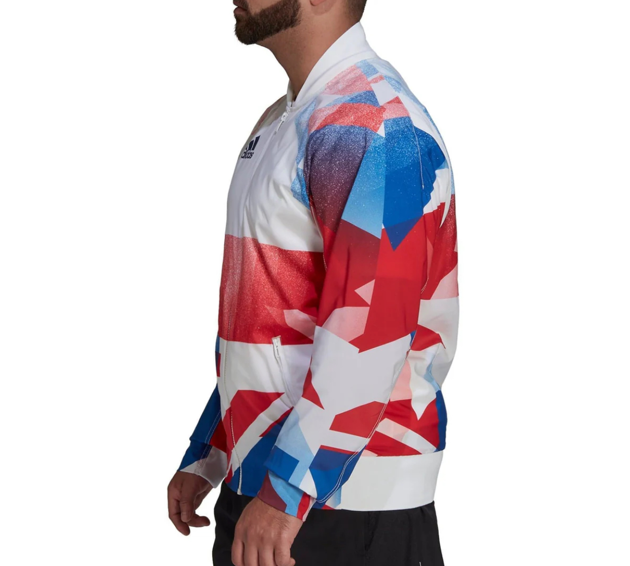 Adidas Team GB Podium Jacket-Adidas GF0315 - Image 3