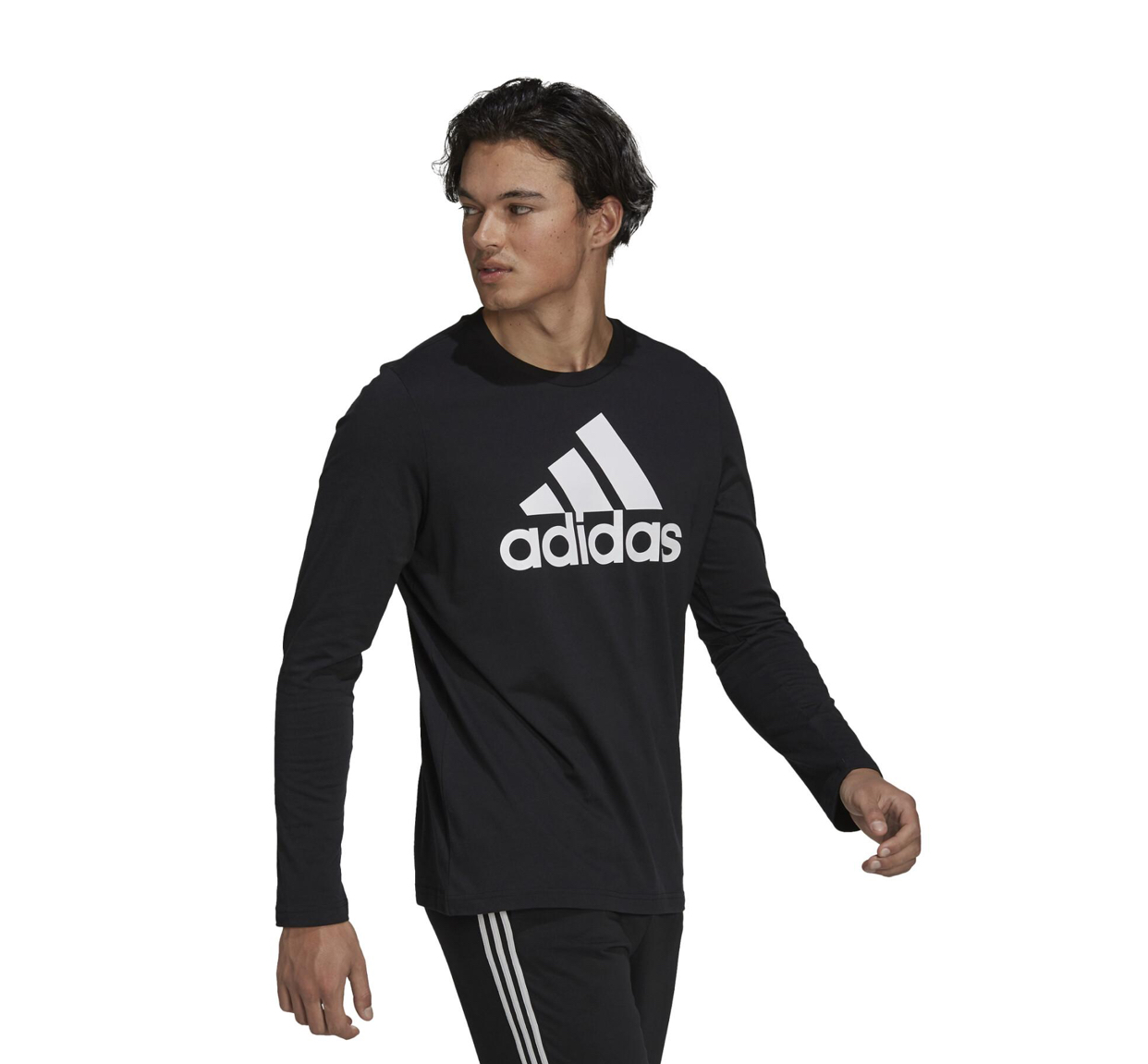 Adidas Essentials Long Sleeve Tee-Adidas GV5274