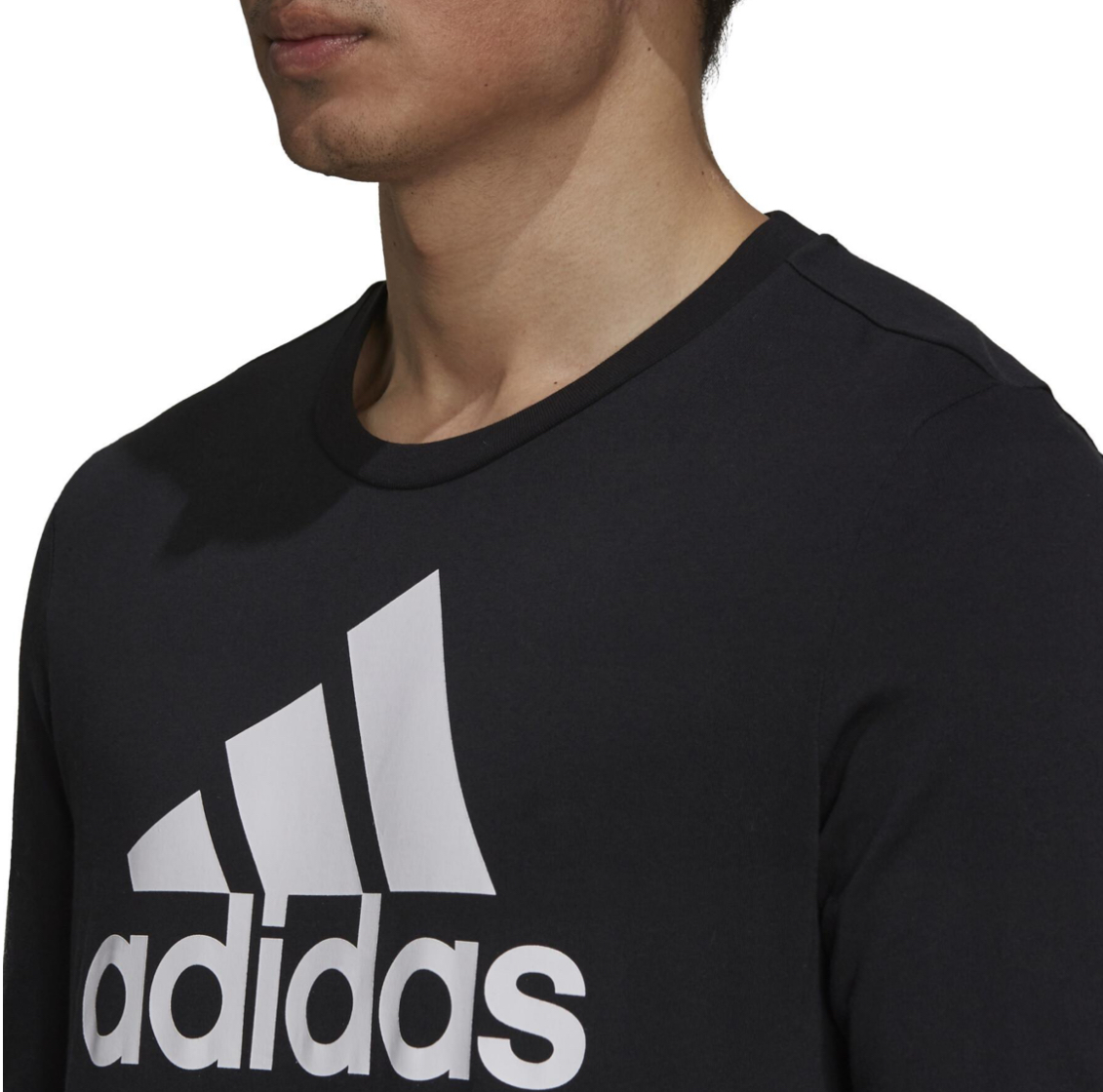 Adidas Essentials Long Sleeve Tee-Adidas GV5274 - Image 3