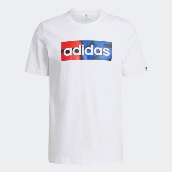 Adidas Men's Box Logo Graphic T-Shirt-Adidas GL3253 - Image 4