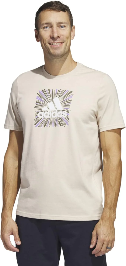 Adidas Sport Optimist Sun Logo T-Shirt-Adidas IC7788 - Image 2