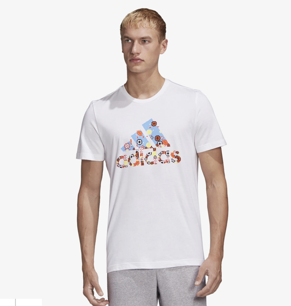 Adidas 8-Bit Bos T-shirt-Adidas FN1746