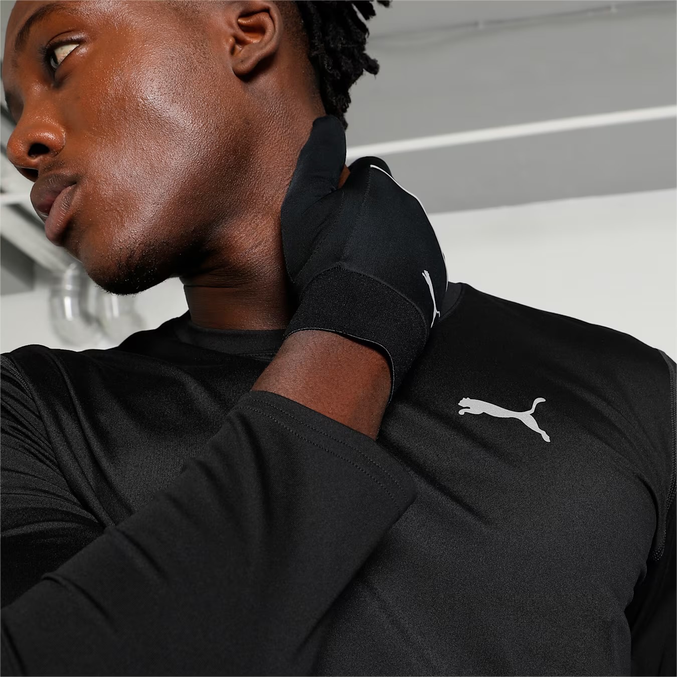 Puma Men's Long-Sleeve Running Top-Puma 524040-01 - Image 3