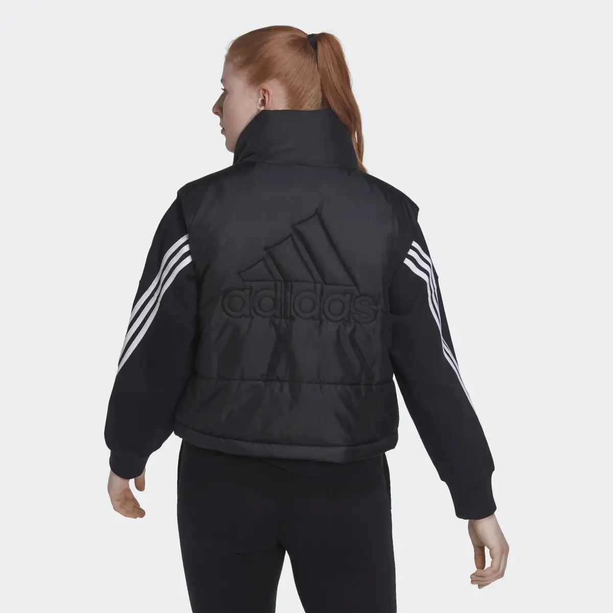 Adidas Women’s Essentials Insulated Padded Vest – Core Black-Adidas HI0943 - Image 5