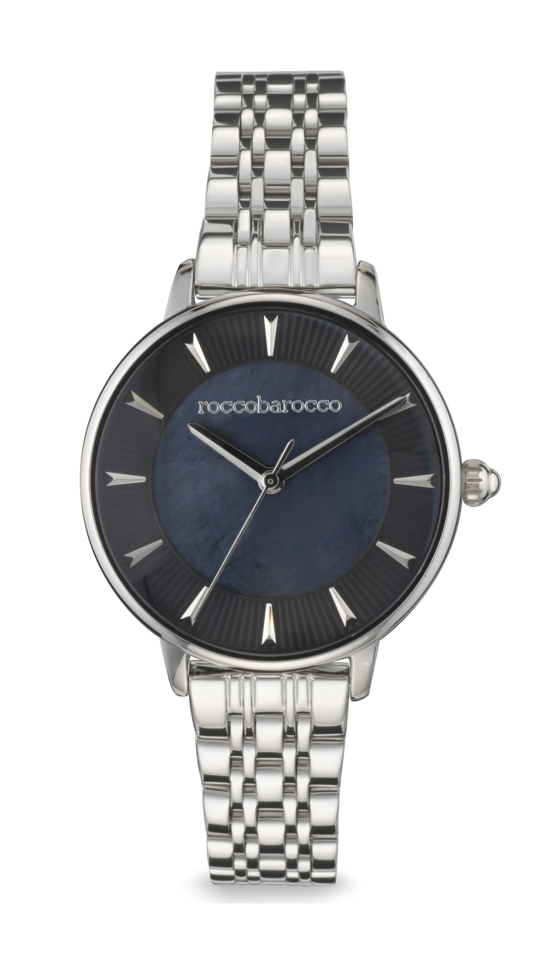 Roccobarocco Women's Stainless Steel Watch and Cuff Bracelet Gift Set-ROCCObAROCCO RB 4659L-05M - Image 2