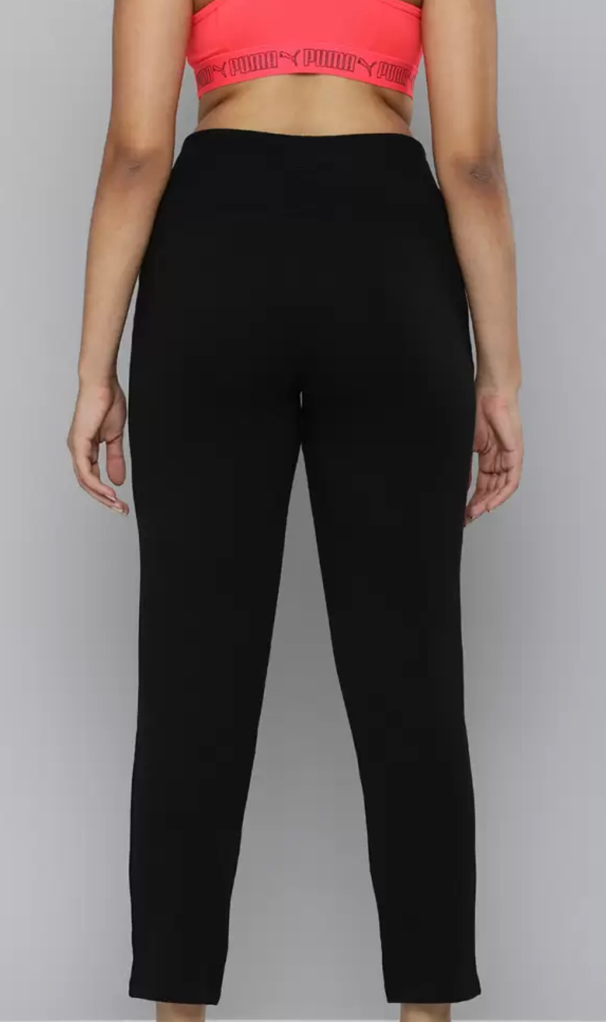 Puma Women's Black Track Pants-Puma 67039301 - Image 3