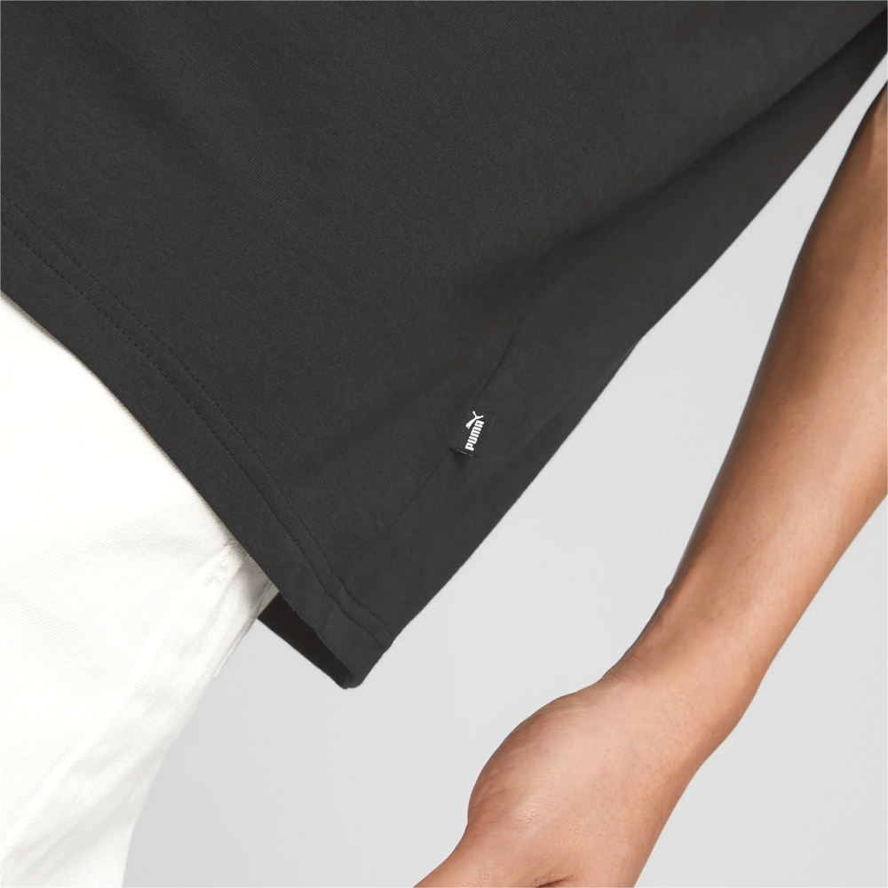 Puma Men's Black Graphic "Sneaker Cat" Print T-Shirt-Puma 674478-01 - Image 4