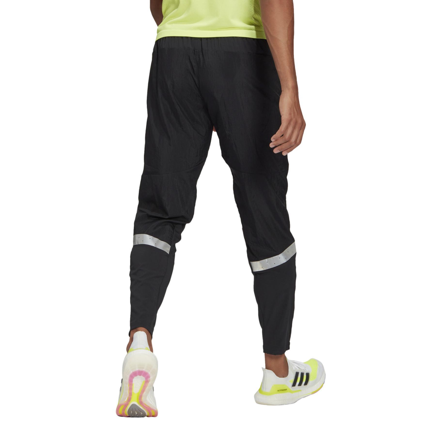 Adidas Men’s Own the Run Astro Knit Running Pants-Adidas GM1581 - Image 4