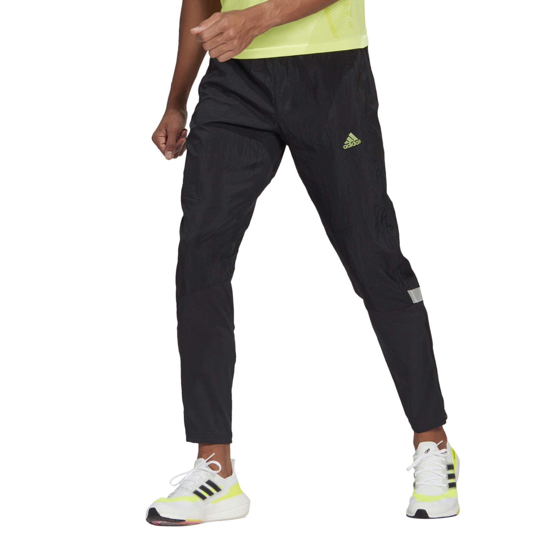 Adidas Men’s Own the Run Astro Knit Running Pants-Adidas GM1581