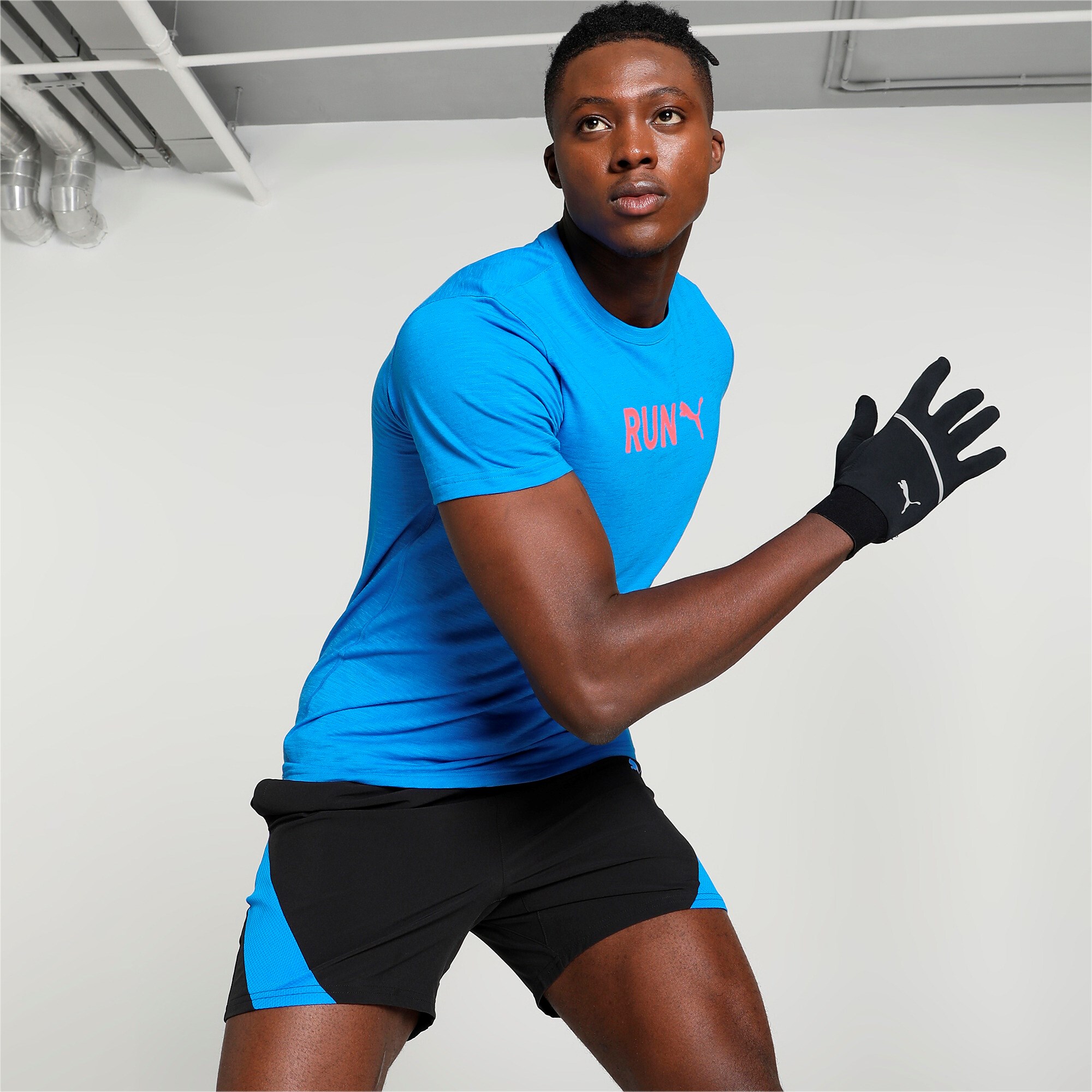 PUMA Men's Run Graphic Performance T-Shirt-Puma 52420246 - Image 2