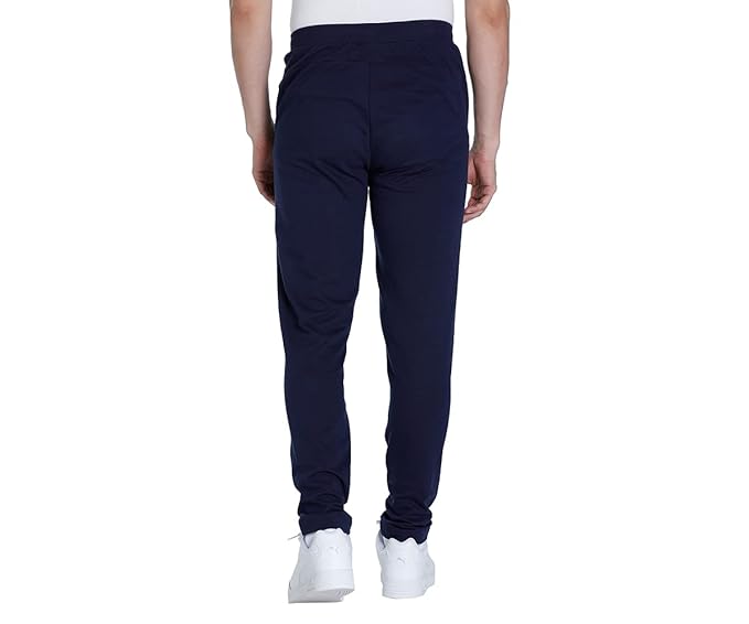 PUMA Men's Navy Blue Track Pants with Graphic-Puma 848355-98 - Image 4