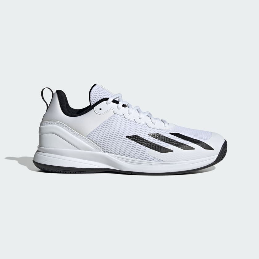 Adidas Court Flash Speed Tennis Shoes - Cloud White/Core Black-Adidas IF0429