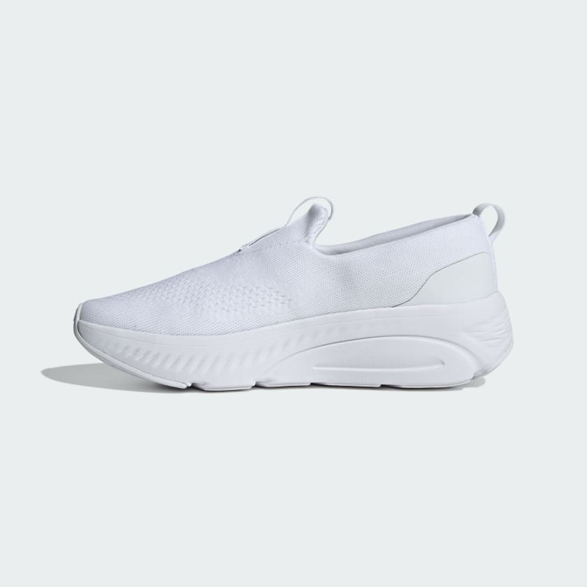 Adidas Cloudfoam Go Lounger Slip-On Shoes - Clean White-Adidas JH7221 - Image 3