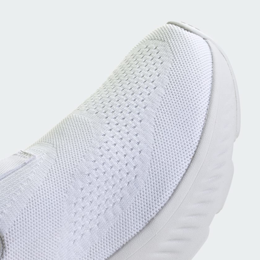 Adidas Cloudfoam Go Lounger Slip-On Shoes - Clean White-Adidas JH7221 - Image 6