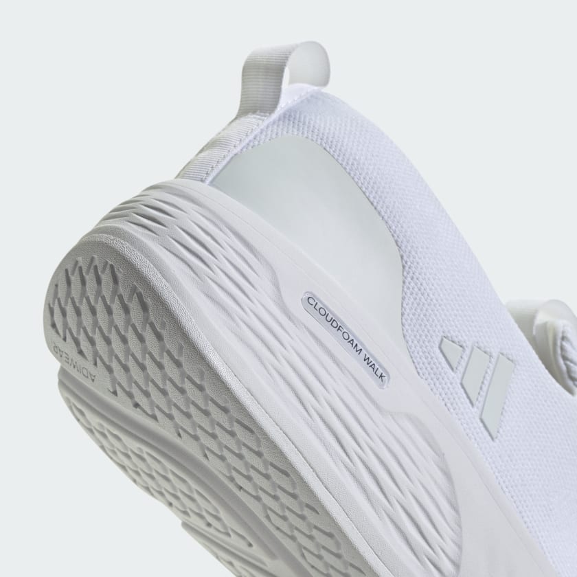 Adidas Cloudfoam Go Lounger Slip-On Shoes - Clean White-Adidas JH7221 - Image 5