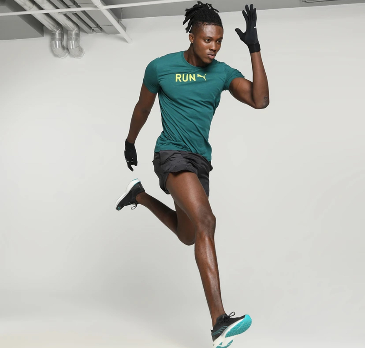 PUMA Typography Men's Round Neck T-Shirt-Puma 524202-43 - Image 5