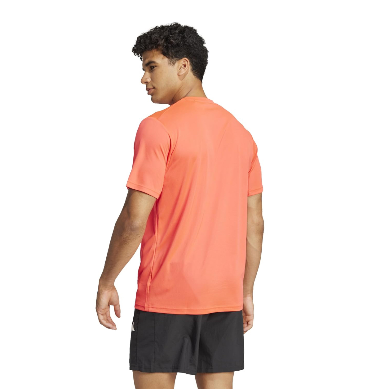 Adidas Men's Orange Ombre Performance T-Shirt-Adidas GB9425 - Image 2