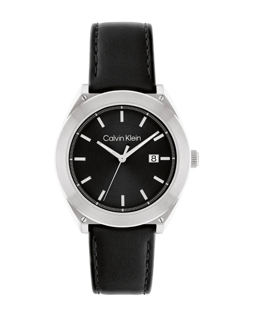 Calvin Klein Men's Classic Black Dial Watch-Calvin Klein 25200201 - Image 2
