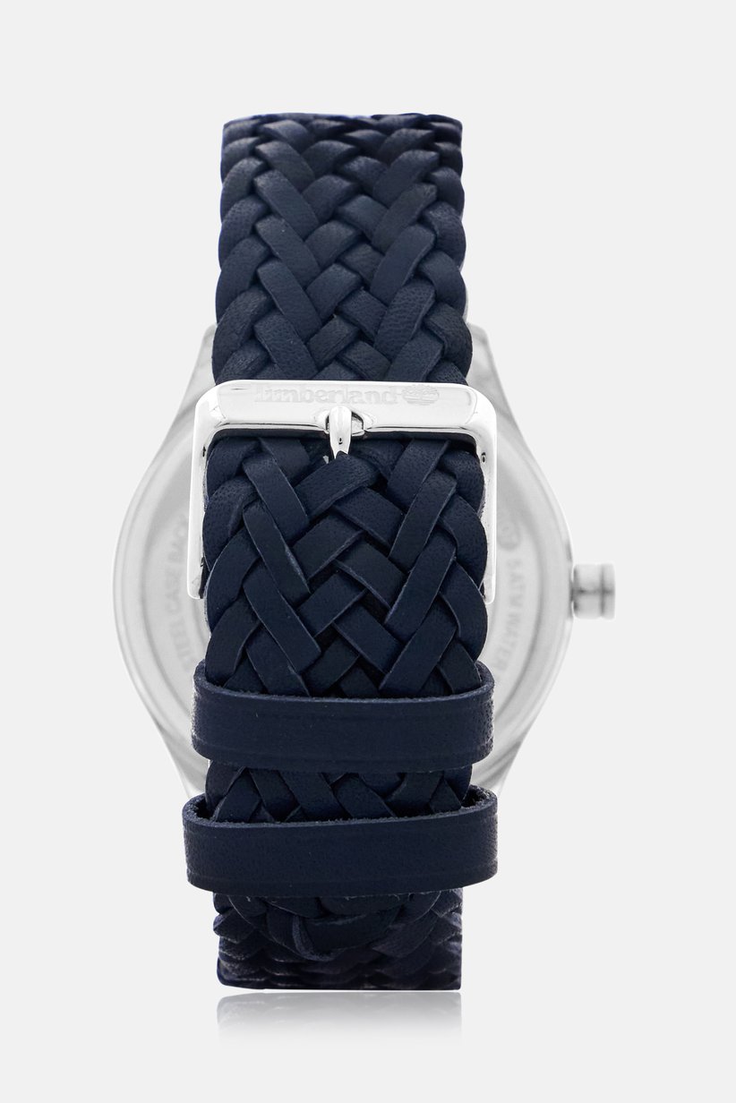 Timberland Men's White Dial Watch with Blue Braided Strap Timberland Men's White Dial Watch with Blue Braided Strap-TDWGA2100701 - Image 7