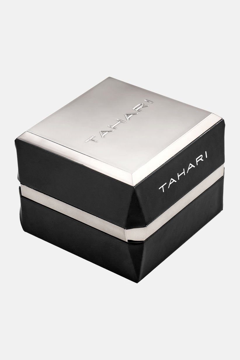 Tahari Men's Blue Honeycomb Dial Watch with Industrial Bezel-TAH60047BU - Image 4