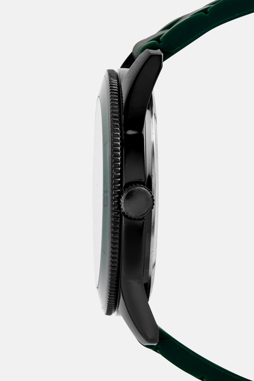 Tahari Men's Deep Green Sport Watch with Black Case and Silicone Band-TaH60023BU - Image 3