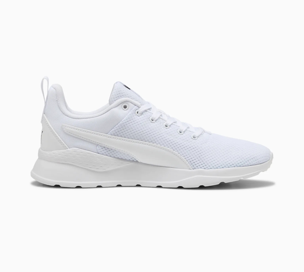PUMA Anzarun Lite Women's Trainers in All White-Puma 371128-03 - Image 3