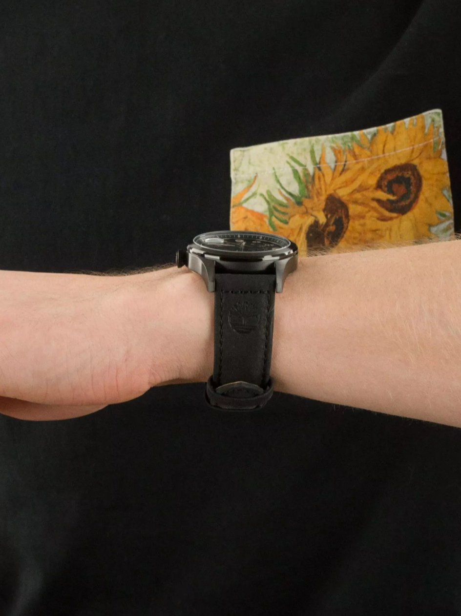 Timberland All-Black Watch with Tree Logo Dial-Timberland TDWGB2237501 - Image 10