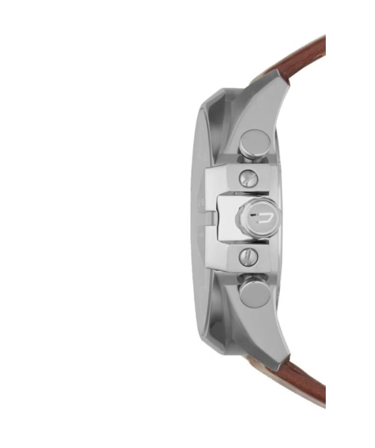 Diesel Mega Chief Men's Watch with Brown Leather Strap-DIESEL DZ 4290 - Image 5