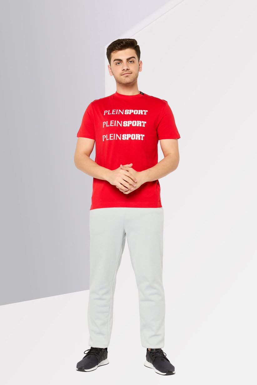 Men's Plein Sport Crewneck T-shirt-Plein Sport TIPS5522 - Image 4